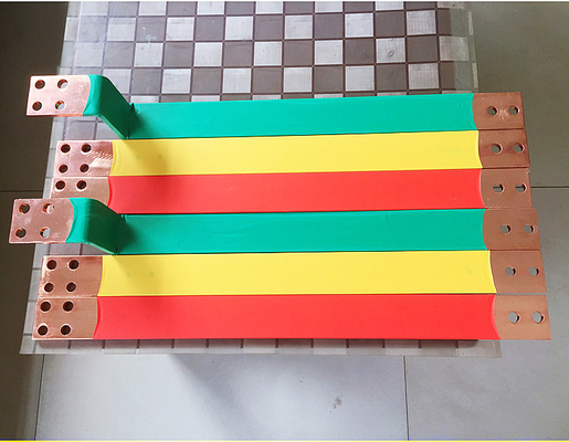 Thanh cái phẳng bằng đồng chống ăn mòn, Thanh cái bằng thép không gỉ với đinh tán áp lực